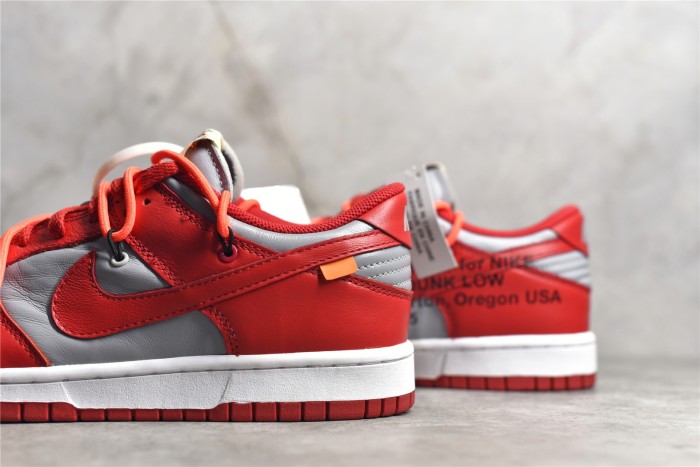 Off-White x NK SB Dunk Low LTHR CT0856-600 XM072