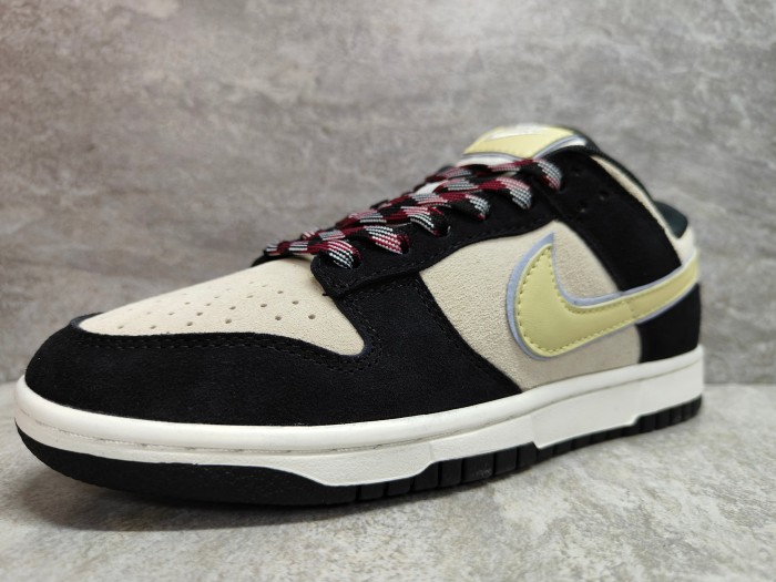 NK Dunk Low Black Suede DV0354-001 XM072