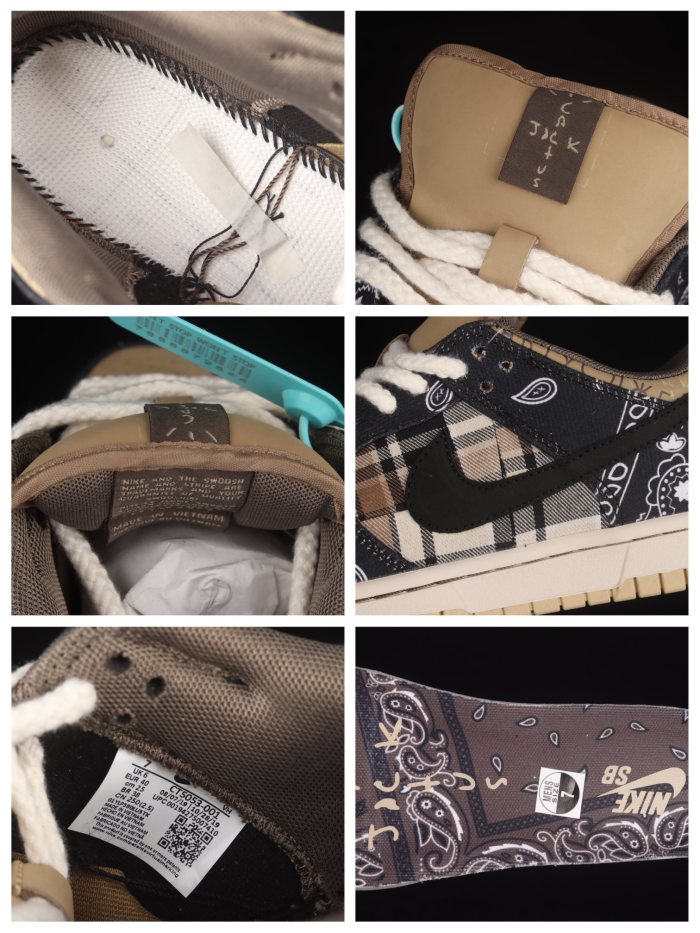 Travis Scott × SB Dunk CT5053-001 XM073