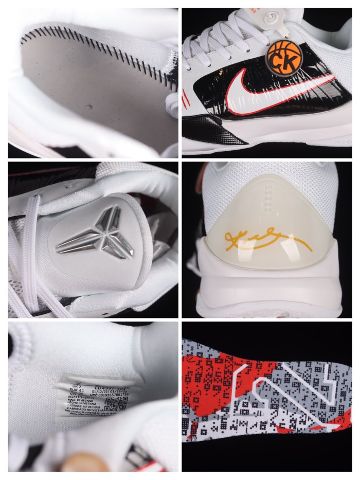 Nk Zoom Kobe 5 Chaos CD4991-101 XM023