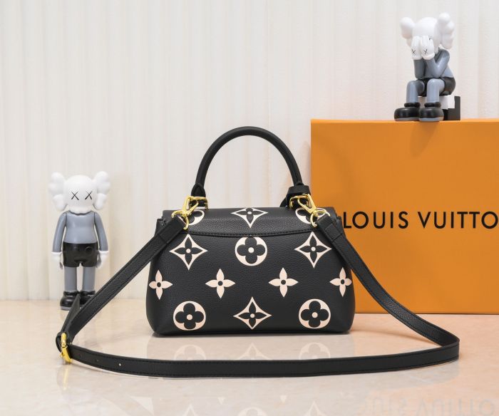 LV Madeleine Bag Black color print M45976 XX061 24-30cm