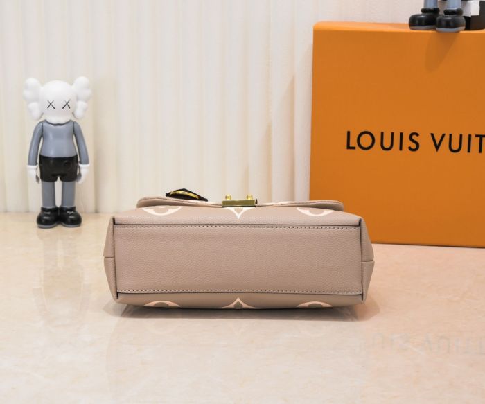 LV Madeleine Bag Grey color print M45976 XX061 24-30cm