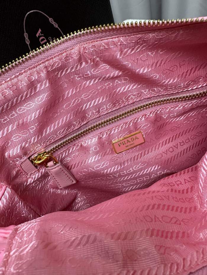 Prada Re-Nylon Tote Pink 1BG468 22PJ051 25cm