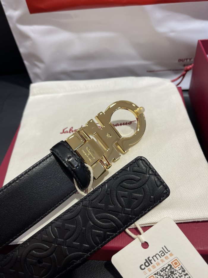 FERRAGAMO Belt 002 22PJ081 3.5cm