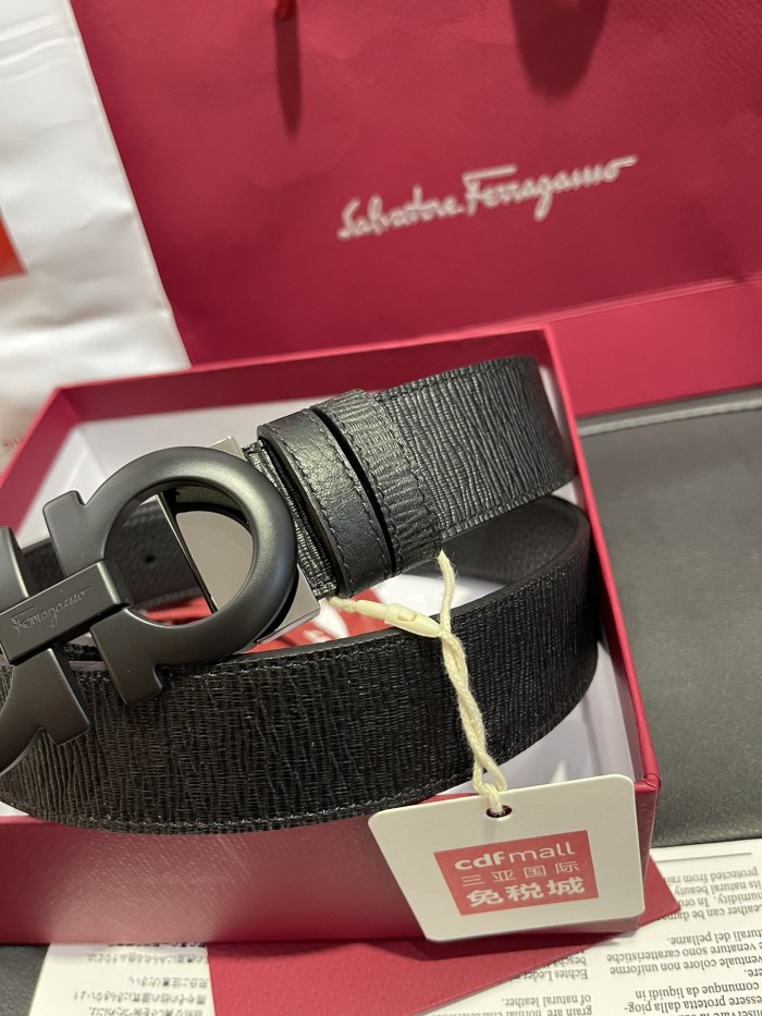 FERRAGAMO Belt 002 22PJ081 3.5cm