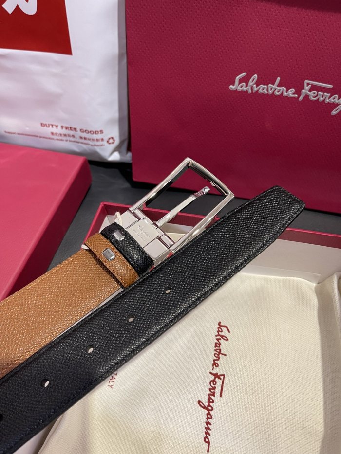 FERRAGAMO Belt 001 22PJ081 3.5cm