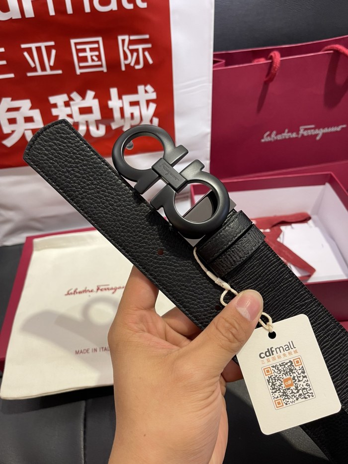 FERRAGAMO Belt 002 22PJ081 3.5cm