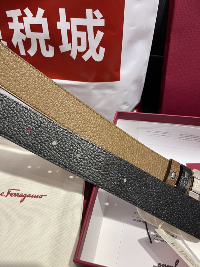 FERRAGAMO Belt 002 22PJ081 3.5cm