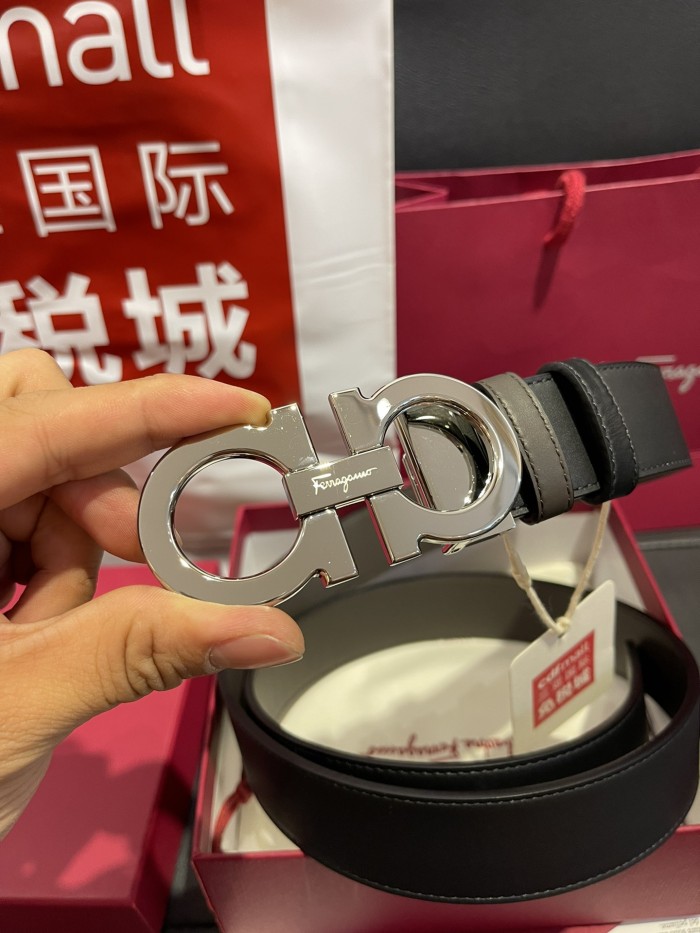 FERRAGAMO Belt 002 22PJ081 3.5cm