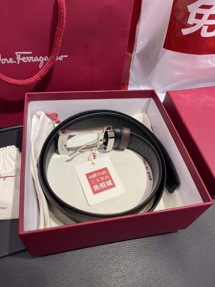 FERRAGAMO Belt 001 22PJ081 3.5cm