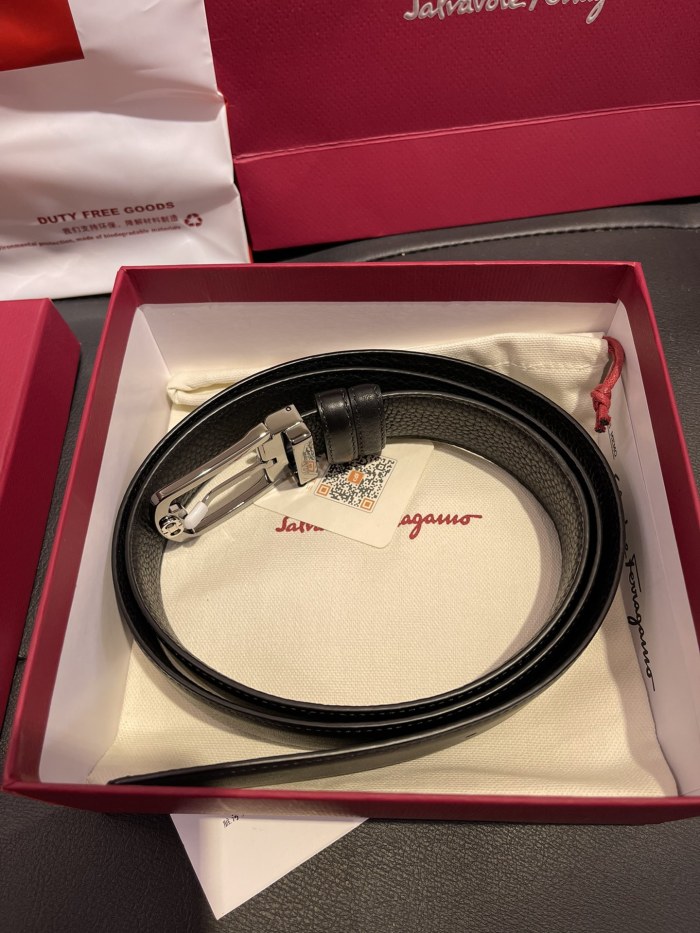 FERRAGAMO Belt 001 22PJ081 3.5cm