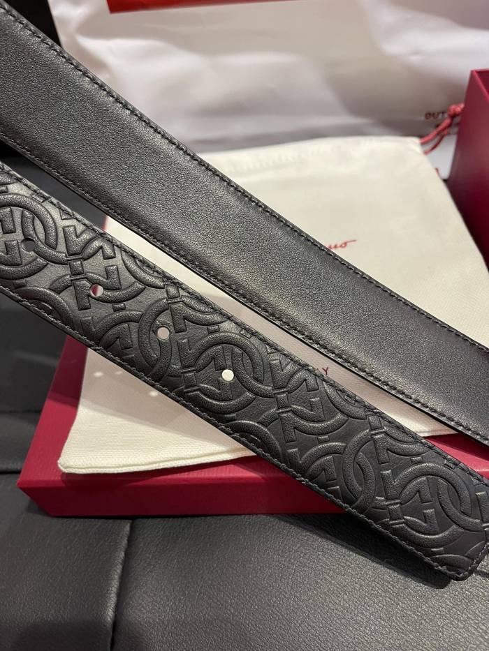 FERRAGAMO Belt 002 22PJ081 3.5cm