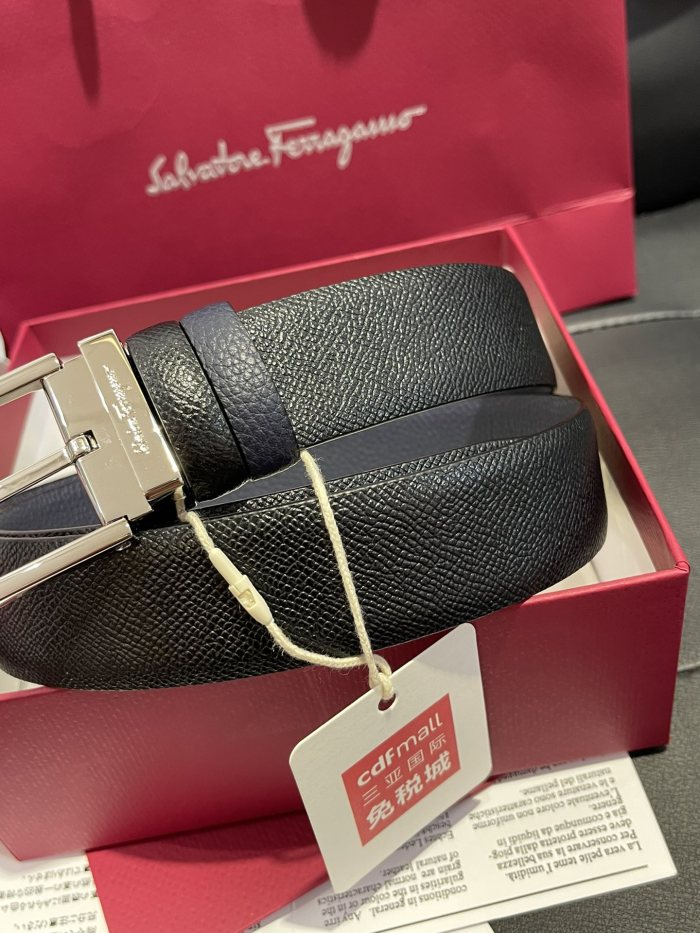 FERRAGAMO Belt 001 22PJ081 3.5cm
