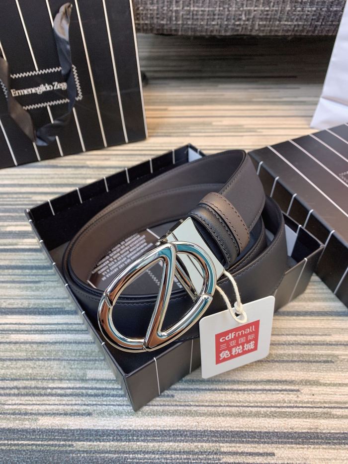 ZEGNA Belt 002 22PJ081 3.5cm