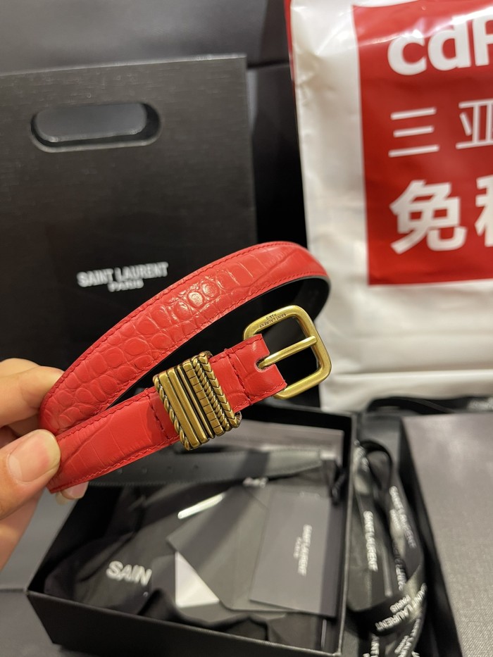 YSL Belt 008 22PJ081 2cm