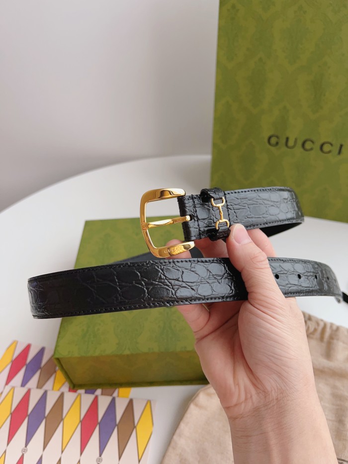 GUCCI Belt 014 22PJ071 3cm