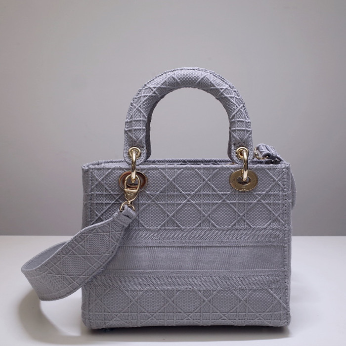 Dior Medium Lady D-Lite Bag M0565 LM003 24cm