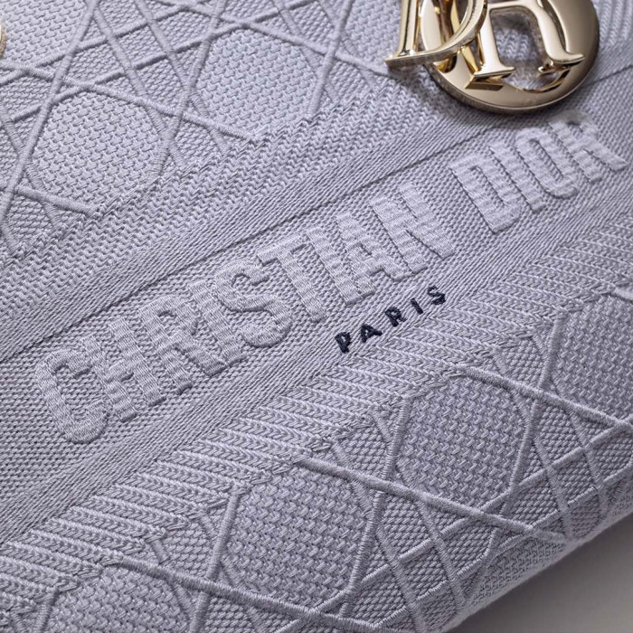 Dior Medium Lady D-Lite Bag M0565 LM003 24cm