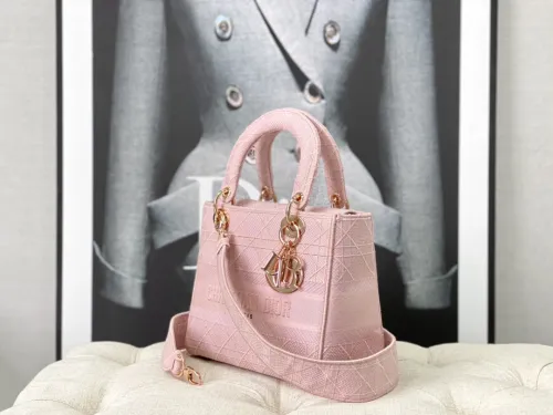 Dior Medium Lady D-Lite Bag M0565 LM003 24cm