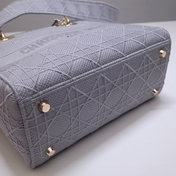 Dior Medium Lady D-Lite Bag M0565 LM003 24cm