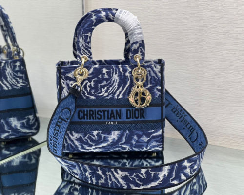 Dior Medium Lady D-Lite Bag M0565 LM003 24cm