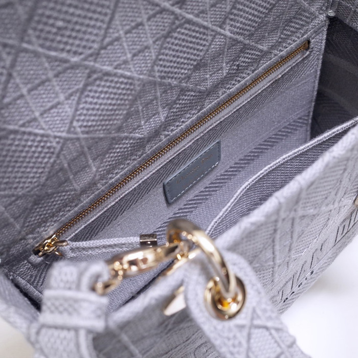 Dior Medium Lady D-Lite Bag M0565 LM003 24cm
