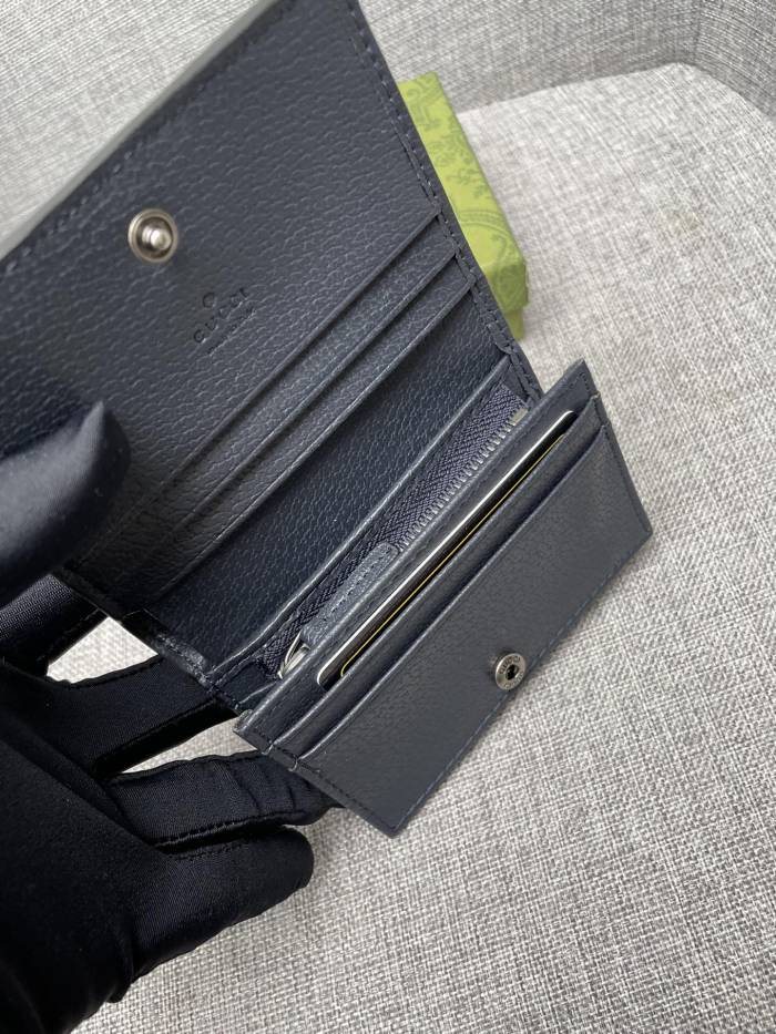 Ophidia GG Card Case Wallet 523155 XL07 11cm