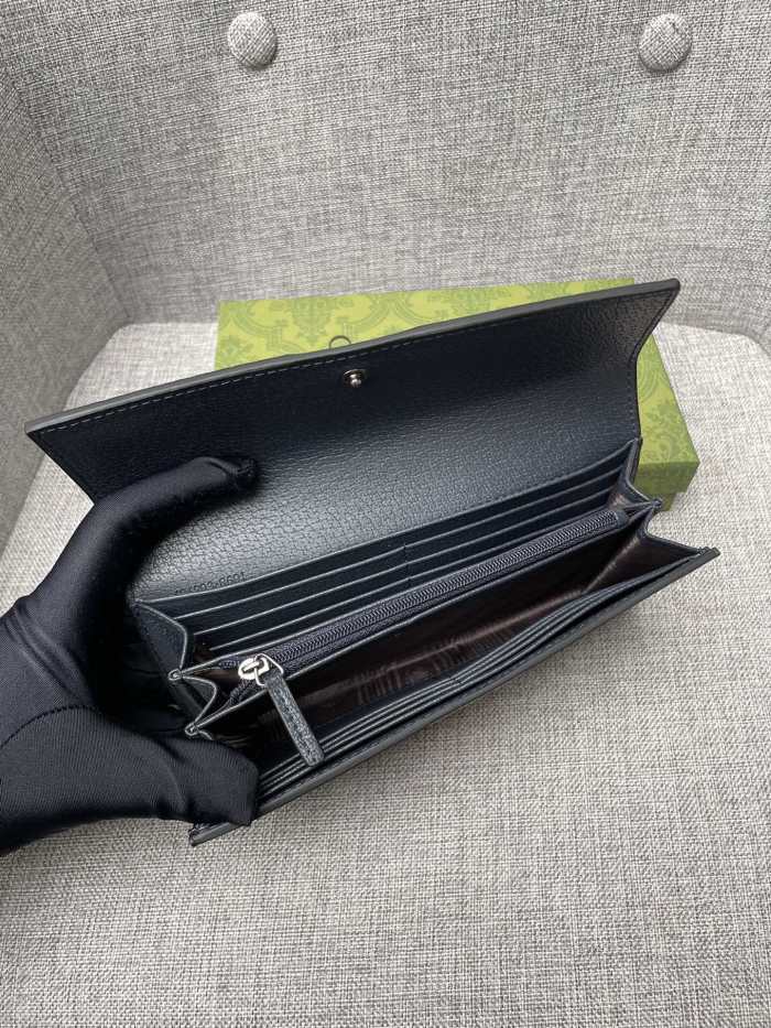 Ophidia GG Continental Wallet 523153 XL08 19cm