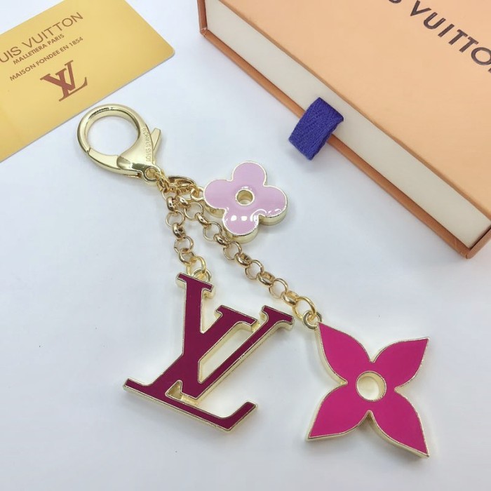 LV Fleur de Monogram Bag Charm M67119 YY54