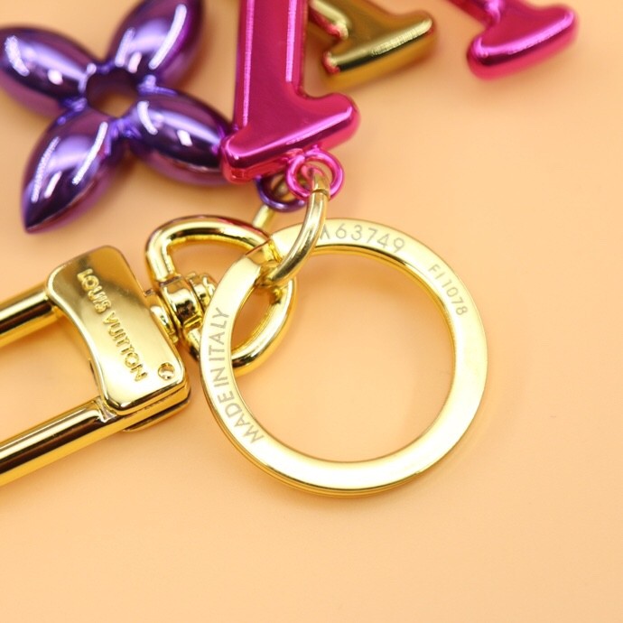 LV New Wave Bag Charm and Key Holder M63749 YY58