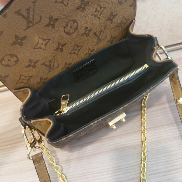LV POCHETTE MÉTIS EAST WEST BAG M46279 LM031 21.5cm