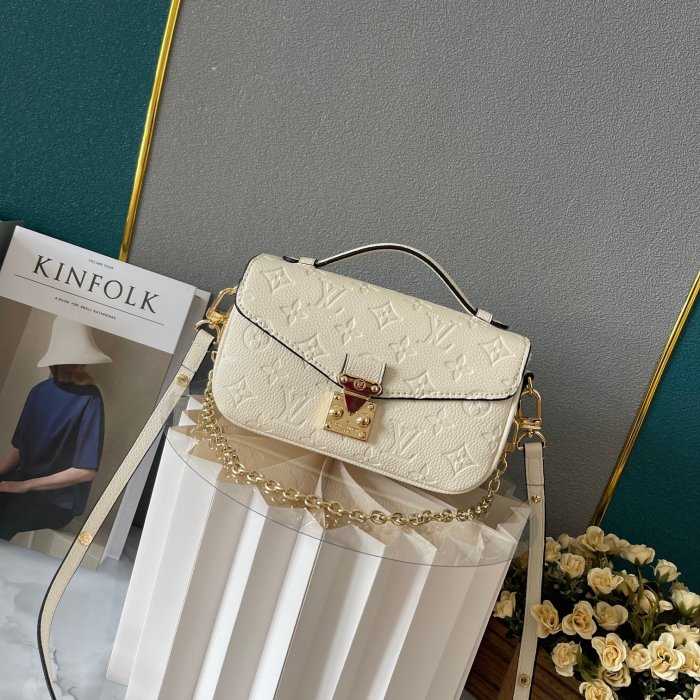 LV POCHETTE MÉTIS EAST WEST BAG M46279 LM031 21.5cm