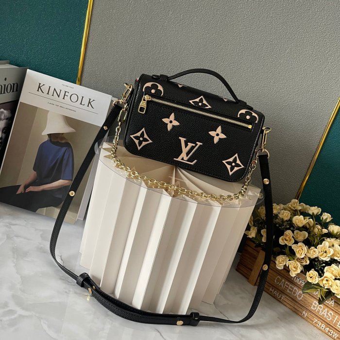 LV POCHETTE MÉTIS EAST WEST BAG M46279 LM031 21.5cm