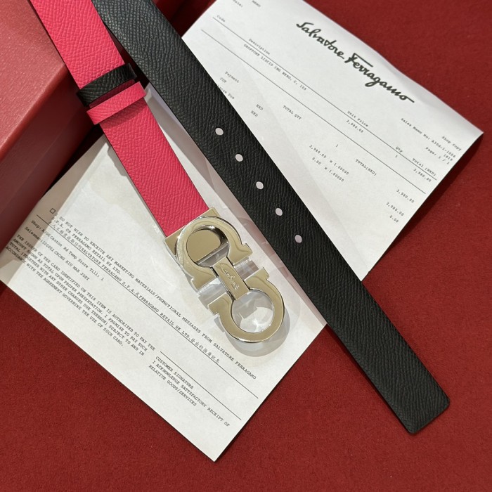 FERRAGAMO Belt 004 22PJ081 2.5cm