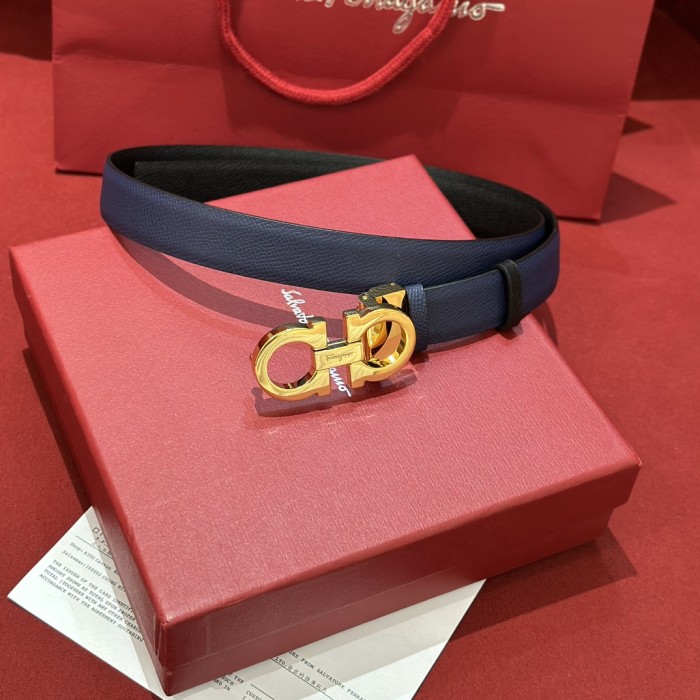 FERRAGAMO Belt 005 22PJ081 2.5cm