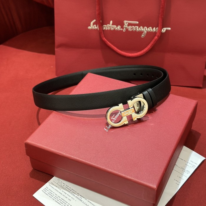 FERRAGAMO Belt 004 22PJ081 2.5cm