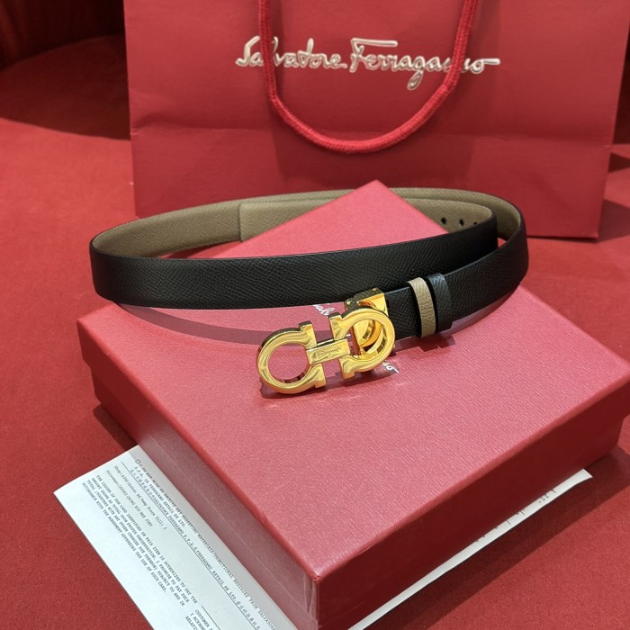 FERRAGAMO Belt 005 22PJ081 2.5cm