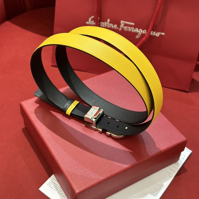 FERRAGAMO Belt 004 22PJ081 2.5cm