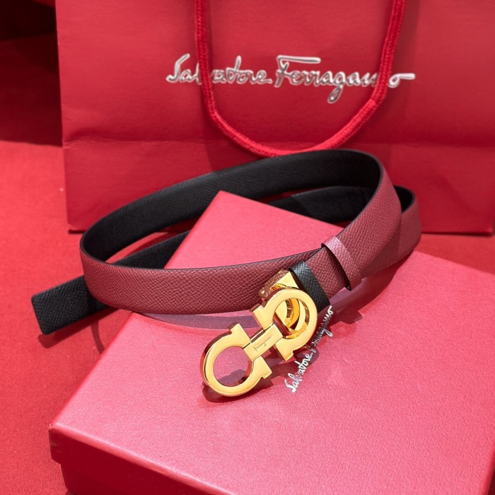 FERRAGAMO Belt 005 22PJ081 2.5cm