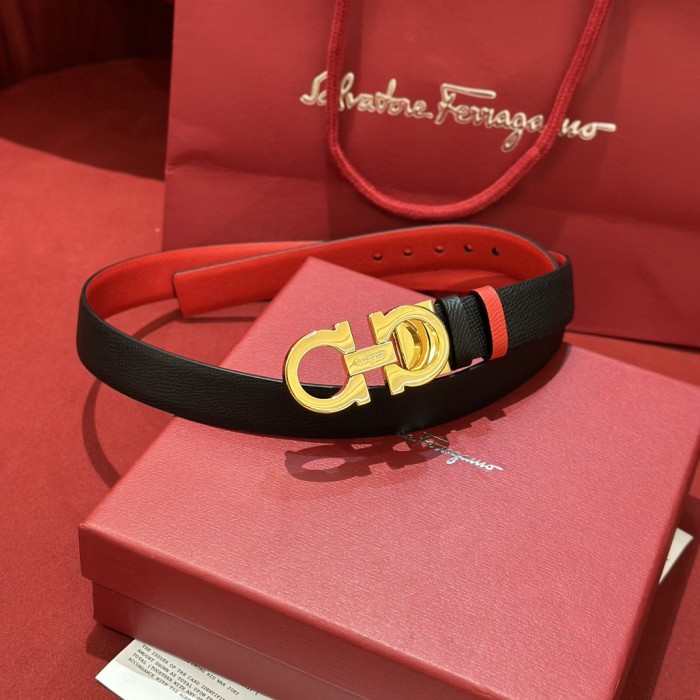 FERRAGAMO Belt 005 22PJ081 2.5cm