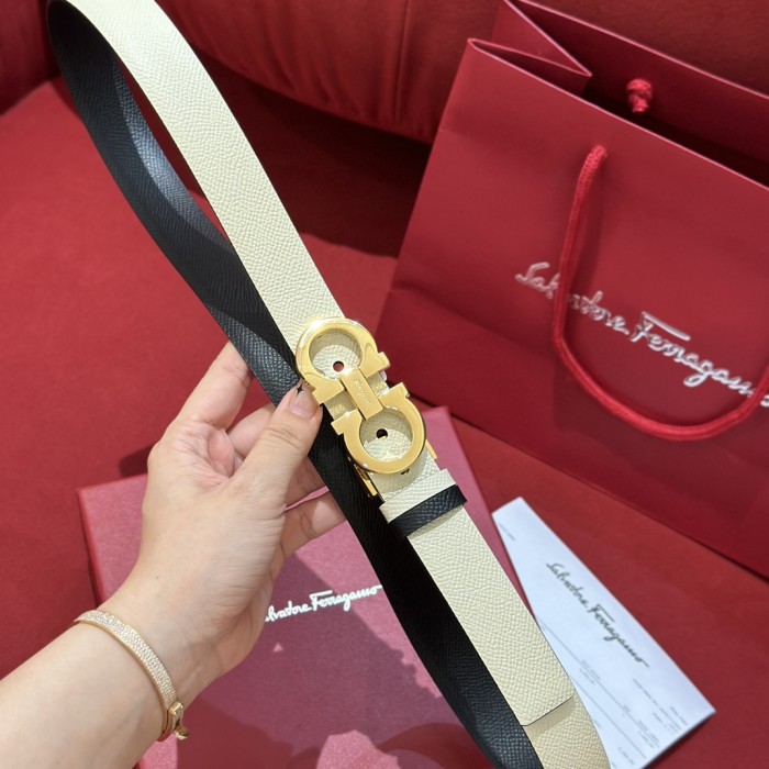 FERRAGAMO Belt 005 22PJ081 2.5cm