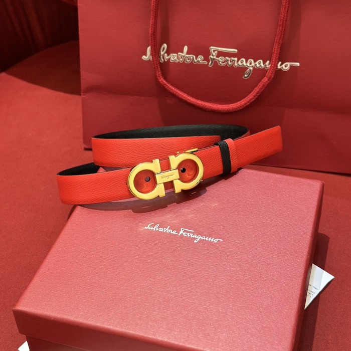 FERRAGAMO Belt 005 22PJ081 2.5cm
