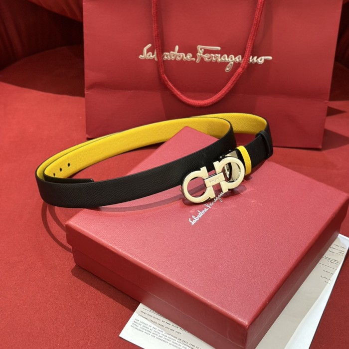 FERRAGAMO Belt 004 22PJ081 2.5cm