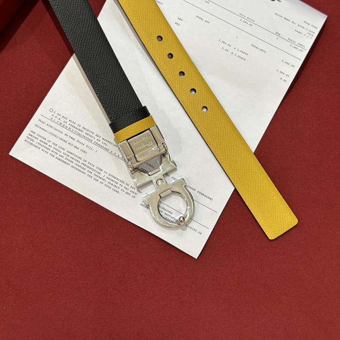 FERRAGAMO Belt 004 22PJ081 2.5cm