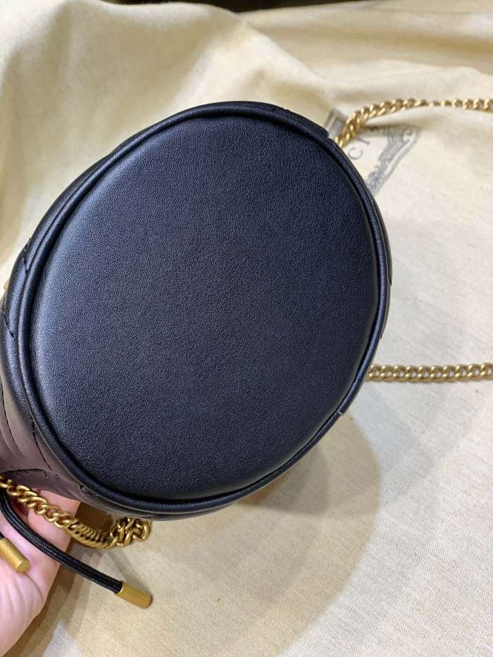 GG Marmont Mini Bucket bag 575163 LM051 19cm
