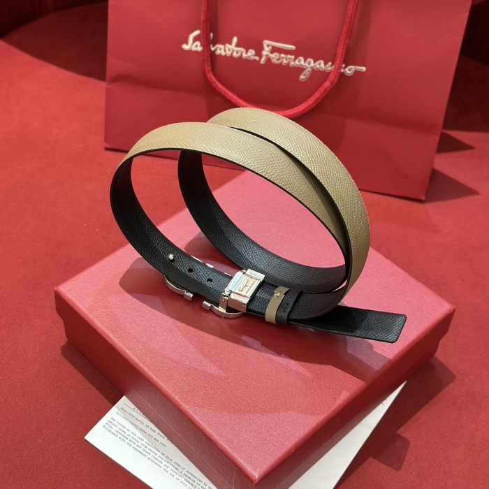 FERRAGAMO Belt 004 22PJ081 2.5cm