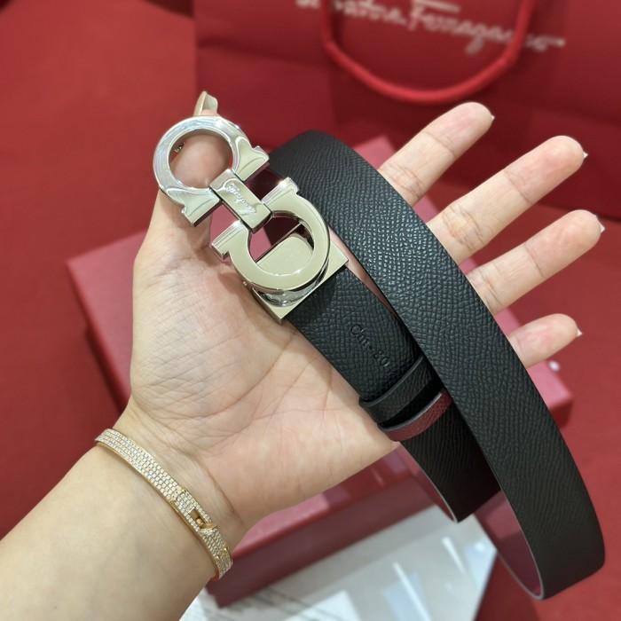 FERRAGAMO Belt 004 22PJ081 2.5cm