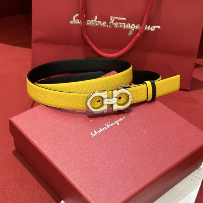 FERRAGAMO Belt 004 22PJ081 2.5cm