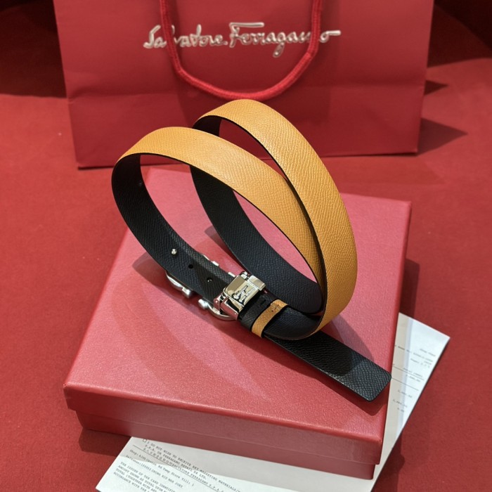 FERRAGAMO Belt 004 22PJ081 2.5cm