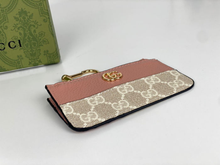 Gucci Zipper Card holder 701070 LM06 12.5cm